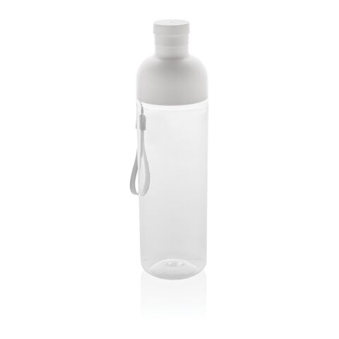 Bouteille d'eau étanche 600ml en rPET RCS Impact blanc | sans marquage | non disponible | non disponible