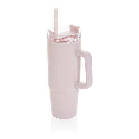 Mug 900ml avec poignée en plastique recyclé RCS Tana rose | sans marquage | non disponible | non disponible