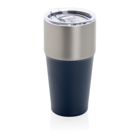 Mug 500ml en acier recyclé certifié RCS Fluid blue marin | sans marquage | non disponible | non disponible
