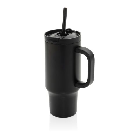 Mug 480 ml étanche en acier inoxydable recyclé RCS Cruiser noir | sans marquage | non disponible | non disponible