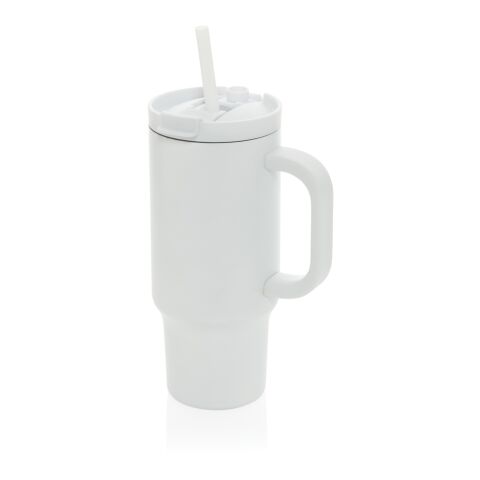 Mug 480 ml étanche en acier inoxydable recyclé RCS Cruiser blanc | sans marquage | non disponible | non disponible
