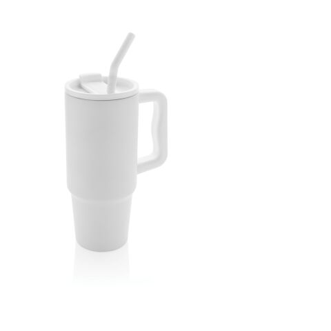 Mug 900ml en acier inoxydable recyclé Embrace RCS Blanc | sans marquage | non disponible | non disponible