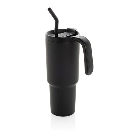 Mug 900ml en acier certifié RCS Graphic noir | sans marquage | non disponible | non disponible