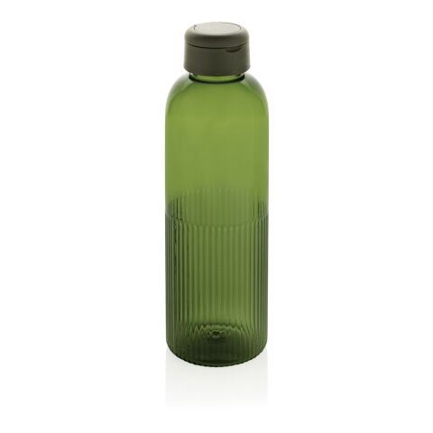 Bouteille 750ml étanche avec poignée en rPET RCS Ripple vert | sans marquage | non disponible | non disponible