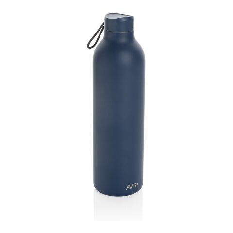 Bouteille isotherme 1L Avira Avior en acier recyclé RCS blue marin | sans marquage | non disponible | non disponible