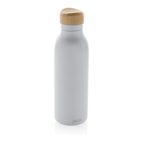 Bouteille d&#039;eau 600ml en acier Avira Alcor RCS blanc | sans marquage | non disponible | non disponible