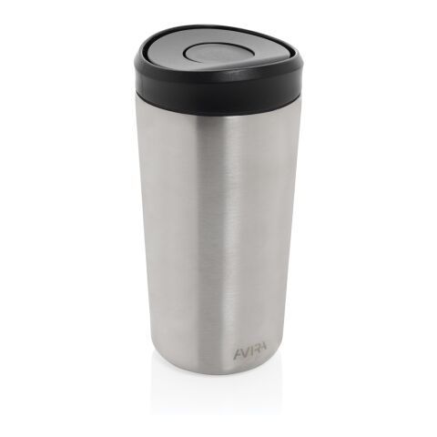 Mug 400ml en acier recyclé RCS Avira Alix argent | sans marquage | non disponible | non disponible