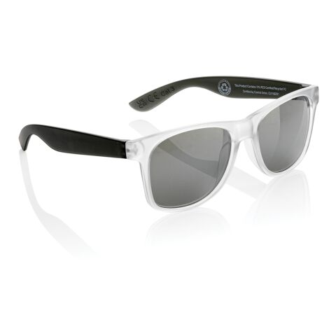Lunettes de soleil Gleam en PC recyclé RCS noir-blanc | sans marquage | non disponible | non disponible
