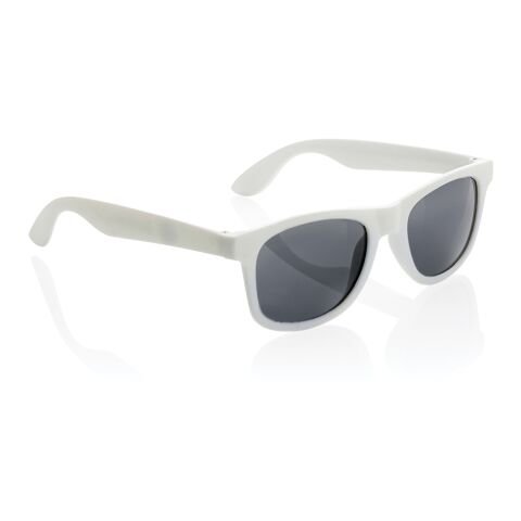 Lunettes de soleil en plastique PP recyclé GRS blanc | sans marquage | non disponible | non disponible