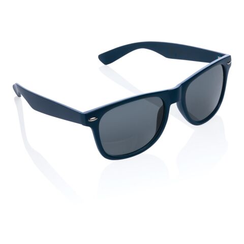 Lunettes de soleil en plastique recyclé GRS bleu marine | sans marquage | non disponible | non disponible