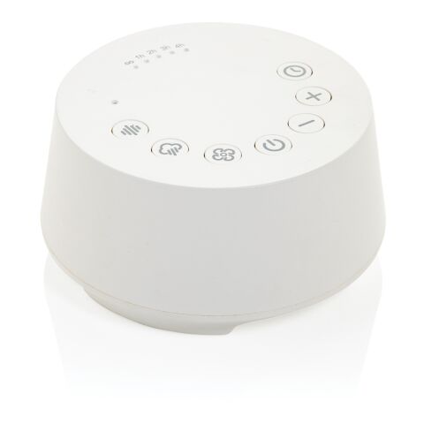 Enceinte à bruit blanc en plastique recyclé RCS Flora blanc