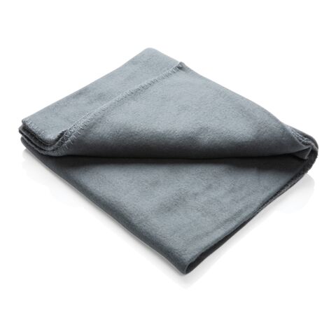 Couverture polaire dans une pochette gris | sans marquage | non disponible | non disponible | non disponible