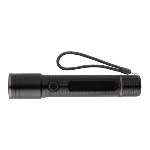 Lampe torche 3W rechargeable par USB en alu RCS Gear X noir | sans marquage | non disponible | non disponible