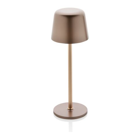 Lampe de table rechargeable par USB en plastique RCS Zenic bronze | sans marquage | non disponible | non disponible