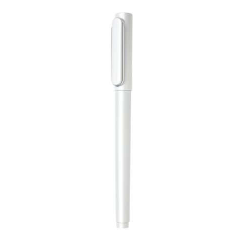 Stylo X6 à capuchon avec encre ultra glissante blanc | sans marquage | non disponible | non disponible