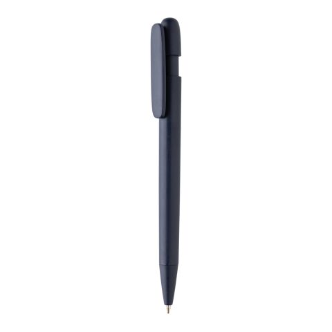 Stylo couleur uni en ABS recyclé et certifié GRS Devin bleu marine | sans marquage | non disponible | non disponible