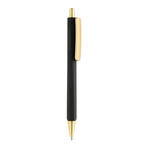 Stylo luxe à trois faces EDGE RCS noir | sans marquage | non disponible | non disponible