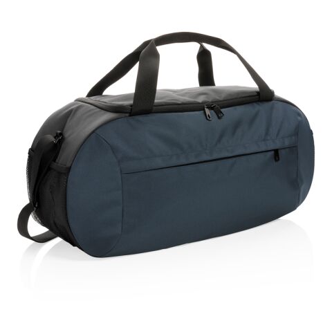 Sac de sport moderne en rPET Impact AWARE™ bleu marine | sans marquage | non disponible | non disponible | non disponible