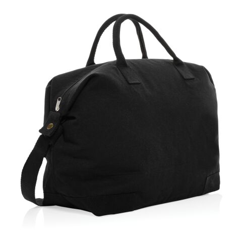 Sac week-end en toile recyclée 500 g/m² AWARE™ Kezar noir | sans marquage | non disponible | non disponible | non disponible