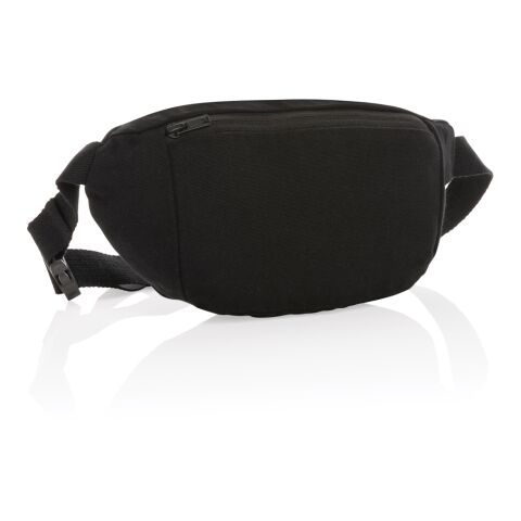 Sac banane en toile recyclé et non teintée Impact AWARE™ noir | sans marquage | non disponible | non disponible