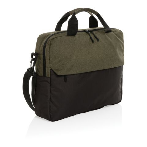 "Sacoche ordinateur 15.6""en rPET AWARE™ Kazu" vert | sans marquage | non disponible | non disponible | non disponible