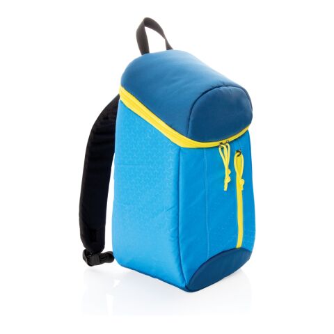 Sac à dos isotherme 10L bleu-jaune | sans marquage | non disponible | non disponible | non disponible