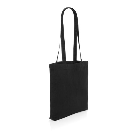 Sac shopping type Tote bag Impact en coton recyclé AWARE™ noir | sans marquage | non disponible | non disponible | non disponible