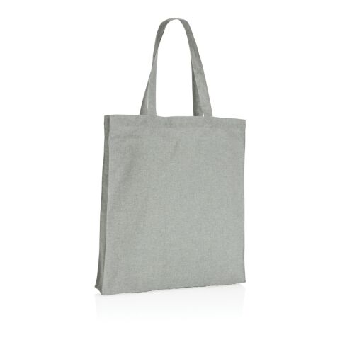 Sac tote en coton recyclé avec fond amovible Impact AWARE™ gris | sans marquage | non disponible | non disponible | non disponible