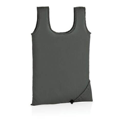 Sac shopping pliable en rPET 190T Impact AWARE™ gris | sans marquage | non disponible | non disponible | non disponible