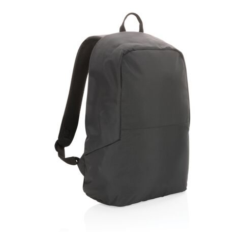 Sac à dos antivol en rPET Impact AWARE™ noir | sans marquage | non disponible | non disponible
