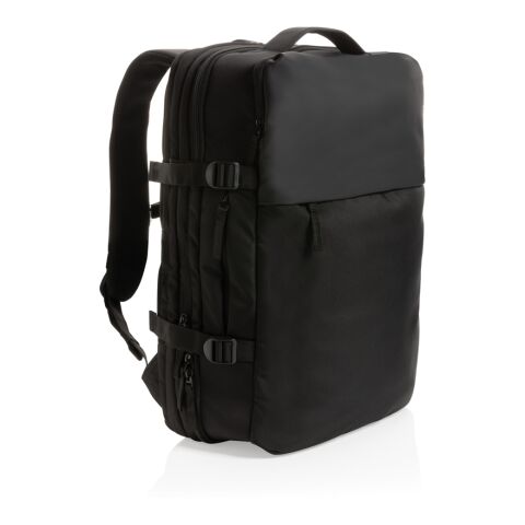 Sac à dos weekend extensible Swiss Peak en rPET AWARE™ noir | sans marquage | non disponible | non disponible | non disponible