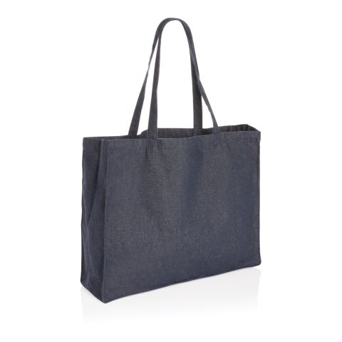 Sac cabas en denim recyclé Impact AWARE™ bleu | sans marquage | non disponible | non disponible | non disponible