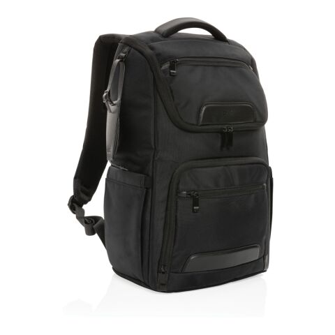 Sac à dos ordinateur Swiss Peak Voyager en rPET AWARE™ noir | sans marquage | non disponible | non disponible | non disponible