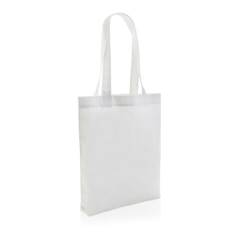 Sac tote en toile recyclée et non teintée Impact AWARE™ blanc | sans marquage | non disponible | non disponible | non disponible