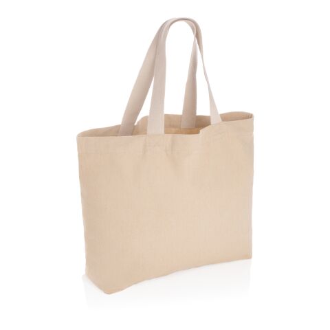 Grand sac tote en toile 240 g/m² recyclée non teintée Aware™ marron | sans marquage | non disponible | non disponible | non disponible
