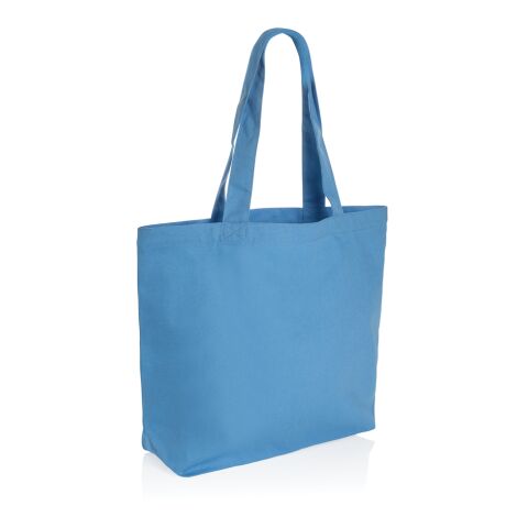 Sac shopping en toile recyclé 240g/m² Impact Aware™ Bleu Tranquille | sans marquage | non disponible | non disponible | non disponible