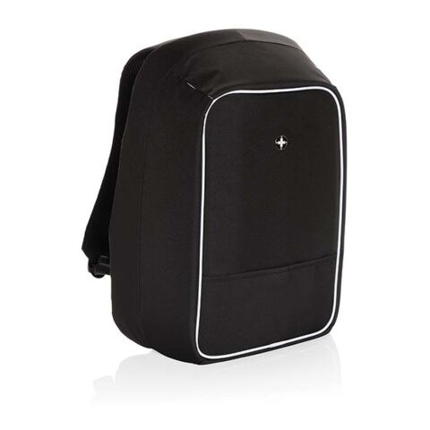 Sac à dos antivol pour ordinateur 15,6&#039; Swiss Peak AWARE™ noir | sans marquage | non disponible | non disponible