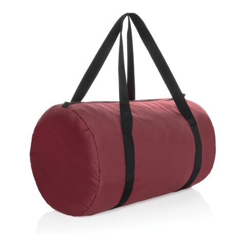 Sac de sport pliable en rPET AWARE™ Dillon rouge | sans marquage | non disponible | non disponible | non disponible