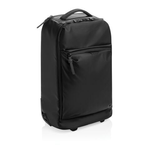Sac à dos de voyage cabine à roulettes Swiss Peak OSLO RCS noir | sans marquage