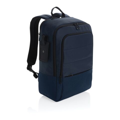 "Sac à dos ordinateur 15,6"" en rPET AWARE™ Armond" bleu marine | sans marquage | non disponible | non disponible