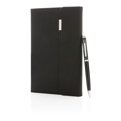 Set carnet de notes A5 et stylo Swiss Peak noir | sans marquage | non disponible | non disponible