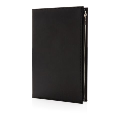 Carnet de notes A5 avec poche à zip Swiss Peak noir | sans marquage | non disponible | non disponible