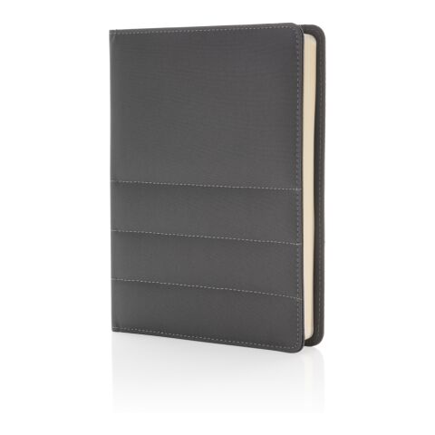 Conférencier A5 Impact en rPET AWARE™ gris | sans marquage | non disponible | non disponible