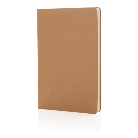 Carnet A5 à couverture rigide FSC® marron | sans marquage | non disponible | non disponible