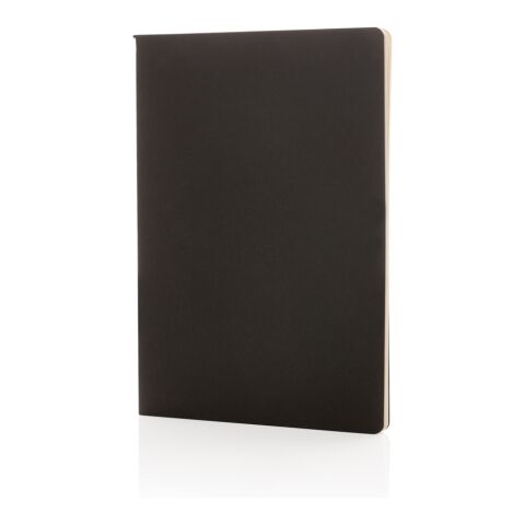 Carnet A5 à couverture souple FSC® noir | sans marquage | non disponible | non disponible