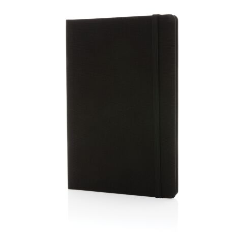 Carnet A5 en rPET certifié GRS noir-noir | sans marquage | non disponible | non disponible