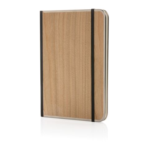 Carnet A5 couverture imprimé bois Treeline marron | sans marquage | non disponible | non disponible