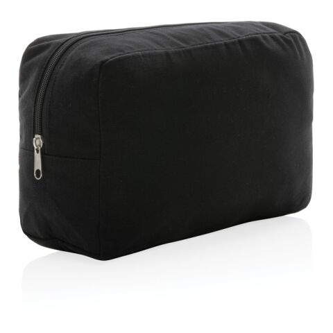 Trousse de toilette en toile recyclée non teintée Aware™ noir | sans marquage | non disponible | non disponible | non disponible