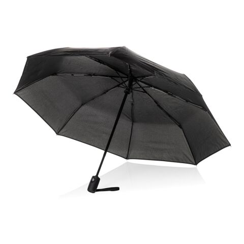 Parapluie automatique 21&quot; en rPET Aware™ Swiss Peak Vito noir | sans marquage | non disponible | non disponible