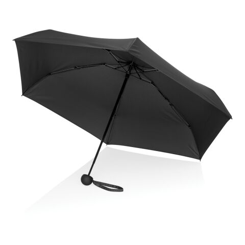 Mini-parapluie de 19,5 pouces en rPET 190T Pongee Aware™ noir | sans marquage | non disponible | non disponible